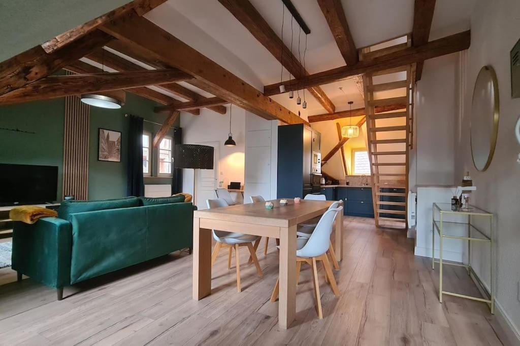Duplex Centre - Le Marche Daire Obernai Dış mekan fotoğraf