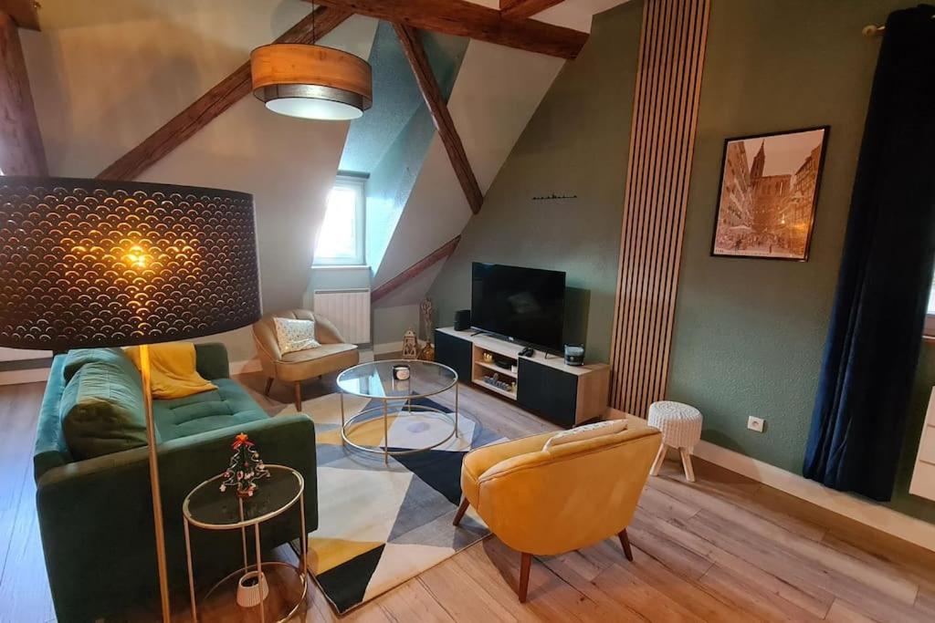 Duplex Centre - Le Marche Daire Obernai Dış mekan fotoğraf