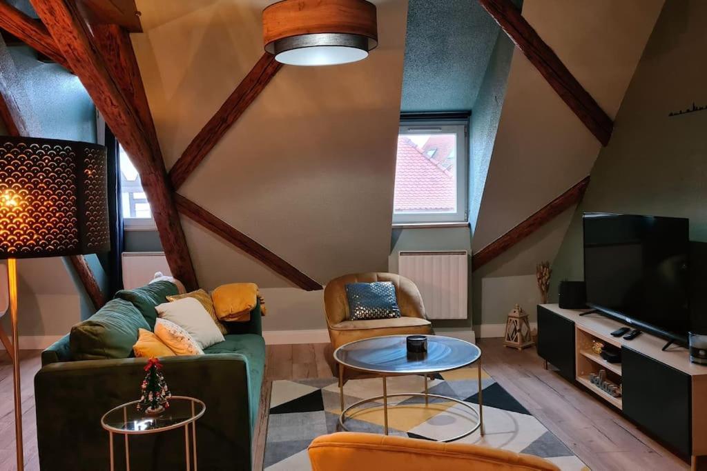 Duplex Centre - Le Marche Daire Obernai Dış mekan fotoğraf